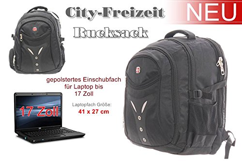 R604 NEW BAGS Notebookrucksack XL black