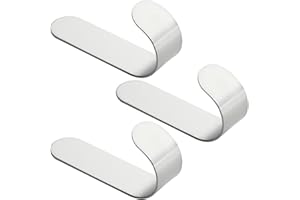 DOANTE 3 Stück Haken Selbstklebend,Haken Selbstklebend Handtuchhaken für Bad & Küche, Ohne Bohren Wasserfest,Handtuchhalterung Wandhaken zum Kleben Selbstklebend,Klebehaken Selbstklebend aus Edelstahl