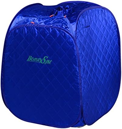 Ali Khan steamer home steam sauna box fumigation machine single ( Color : Blue )