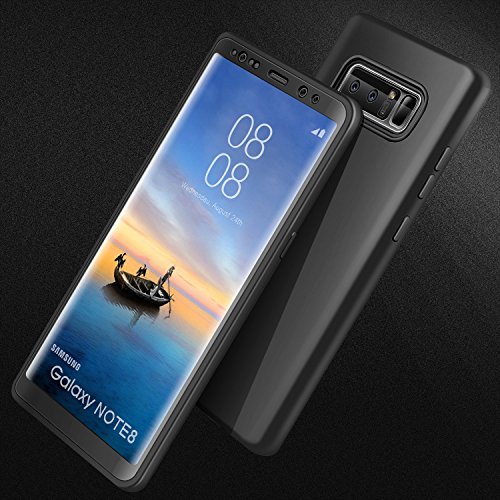 Funda Samsung Galaxy Note 8 Negro ivencase Carcasa TPU No Screen Protector Flexible Silicona Premium Back Bumper Trasero Suave Skin 360 Protective Case Cover para Samsung Galaxy Note 8 - Black reviews Funda Samsung Galaxy Note 8 Negro ivencase Carcasa TPU No Screen Protector Flexible Silicona Premium Back Bumper Trasero Suave Skin 360 Protective Case Cover para Samsung Galaxy Note 8 - Black