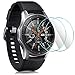 Produktbild IVSO Schutzfolie Für Samsung Galaxy Watch 46 mm SM-R800 / SM-R805, 9H Härtegrad, Glas Panzerfolie Displayfolie Displayschutzfolie Für Samsung SM-R760 Gear S3, (2 x)