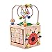 Produktbild PovKeever 7-in-1 Aktivität Cube Bead Maze Spielzeug Play Center Holzspielzeug Spielset erste Kleinkinder lernen Spielzeug für Kinder Babys