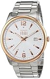 Cerruti 1881 Herren-Armbanduhr RAVELLO Analog Quarz Edelstahl CRA103STR04MS