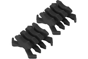 Bewinner Archery Bow Limb Dampener, Limbsaver Split Vibration Stabilizer Dampeners, Split Limb Damping Rubber Archery Bow for Compound Bow Hunting Target Outdoor Shooting