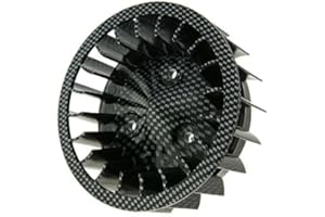 101 OCTANE Lüfterrad Carbon-Look für Minarelli liegend, Keeway, CPI, 1E40QMB