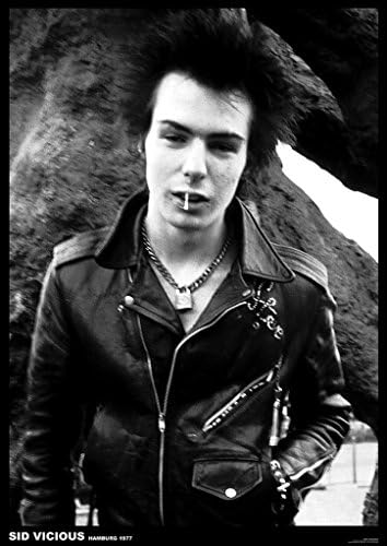 Sid Vicious Hamburg 1977 Music Poster 23.5x33