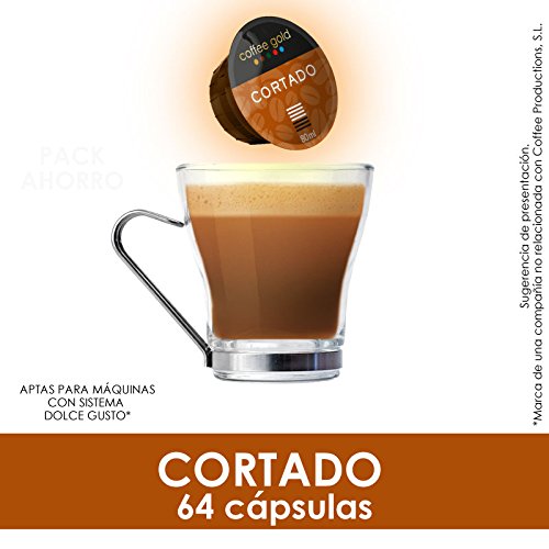 CORTADO | x64 - Aptas máquinas Dolce Gusto®
