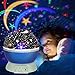 Produktbild Projektor Lampe, Omitium LED Sternenhimmel Projektor Nachtlicht 360°Drehbare Kinder Lampe, Einschlafhilfe mit Farbspiel, Perfekt für Kinderzimmer, Schlafzimmer, Geburtstag, Parteien, Weihnachten