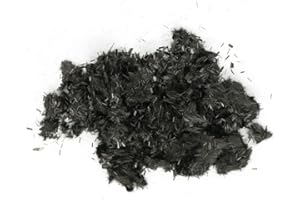 VIGAN 100 g Kohlefaser-Schmiede, gehackt, 312 mm, Kohlefaser-Bündel, Kohlefaser, geschmiedet, Marmor-Textur, Automobil-Innenverarbeitung (12 mm), Schwarz