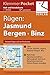 Produktbild Klemmer Pocket Rad- und Wanderkarte Rügen: Jasmund, Bergen, Binz: GPS geeignet, Erlebnis-Tipps auf der Rückseite. 1:50000