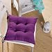 Produktbild NO:1 35x35cm Home Office weichen Sitz Kissen Gesäß Stuhl Kissen Pads lila