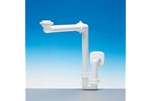 Lira A.1115.01 Siphon für Badezimmer, 1 Zoll / 2,54 cm