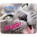 Produktbild Phillipp'Schreibtisch-Cute Kitten "Dinosaurier", Wunschname Premium Mauspad - 5 mm Dicke)