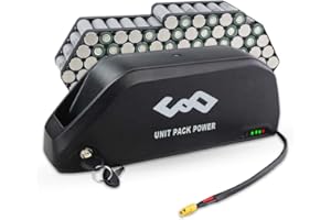 UNIT PACK POWER 52V 17.5Ah Ebike Accu - Polly Shark Akku for 1500W 1000W 750W 500W Elektrische Fahrrad Umbau Kit Bafang und andere Rad Kit