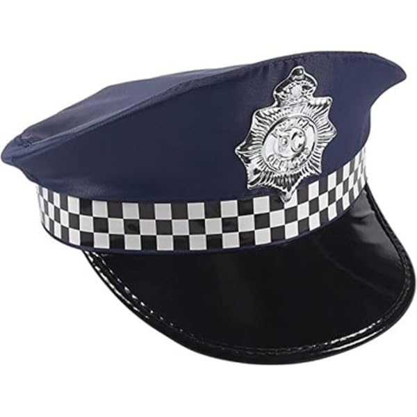 Silbernes Polizeiabzeichen Aus Metall – Für Halloween, Cosplay & Verkleidungen (6 X 5,5 Cm)