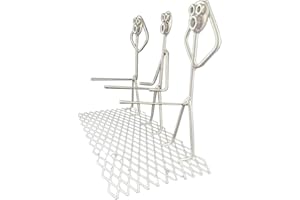 DierCosy Barbecue Forks, nouveauté de roustillage à Hot-Dog en Acier Inoxydable, 3 fourchettes de Saucisse, Porte-saucisses, bâton de torréfaction de feu de Camp pour Le Camping du Jardin