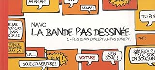 jaquette livre La bande PAS dessinée T.1 Plus qu'un concept, un pas concept