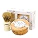 D R Harris Arlington Shaving Bowl and Shaving Brush Gift Set - Beech Wood