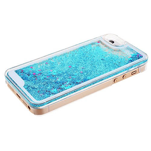 iPhone SE Liquid Case,iPhone 5S Glitter Bling Cover,We Love Case Flowing Floating Water Liquid Swimming Plastic Case Clear Hard Shell 3D Creative Design Blue Star Pattern Luxury Sparkly Crystal Back Cover Protective Skin Cell Phone Cases For Apple iPhone 5 5S SE + 1x Animal Dust Plug + 1 x Touch Screen Stylus + 1 x Free Screen Protector reviews iPhone SE Liquid Case,iPhone 5S Glitter Bling Cover,We Love Case Flowing Floating Water Liquid Swimming Plastic Case Clear Hard Shell 3D Creative Design Blue Star Pattern Luxury Sparkly Crystal Back Cover Protective Skin Cell Phone Cases For Apple iPhone 5 5S SE + 1x Animal Dust Plug + 1 x Touch Screen Stylus + 1 x Free Screen Protector
