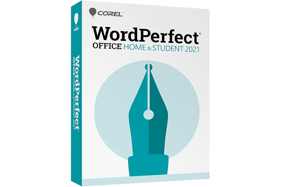 Corel WordPerfect Office Hogar & Estudiante 2021 | Suite Office de Procesador de textos, Hojas de Cálculo y Software de Prese