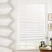 Produktbild SHINY HOME® 60/80/90/100 x 130cm Elegant Verspannt Klemmfix Faltstore Plissee Faltrollo Jalousie Plisseeroll mit Klemmträger ohne Bohren für Fenster - in 4 Größen | Beige | 100 x 130 cm