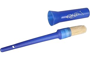 QHP Pincel para pezuñas con tapa de color (azul cobalto).