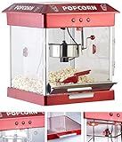 Rosenstein & Söhne Popcornmaker: Profi-Gastro-Popcorn-Maschine mit Edelstahl-Topf, 800 Watt (Retro-Popcorn-Maschinen)