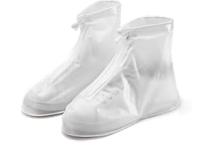 KSOIQPU Schuhüberzieher Wasserdicht,Regenschutz Schuhe,Regenschutz Fahrrad,Regenüberzieher Schuhe,Überschuhe Wasserdicht,Wiederverwendbare Schuhüberzieher,Fahrrad Regenschutz