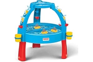 Dolu – Tavolo Divertimento Acqua – Tavolo da gioco e fontana con accessori per bambini dai 2 ai 5 anni
