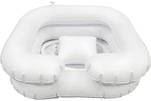 ULEMONDEE Haarwaschbecken Für Bettlägerige,haare Waschen Für Bettlägerige, Aufblasbar Haarwaschbecken Mobiles Waschbecken (Type 2)