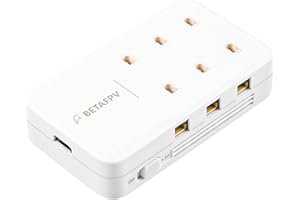 BETAFPV 1S LiPo Battery Charger Board 6 Ports Type-C Portable Charger 4.35V 1A 1S LiHV Charger for 1S RC Drone Quadcopter Lipo Battery with BT2.0/PH2.0 Connector Like 300mAh 1S Lipo Battery