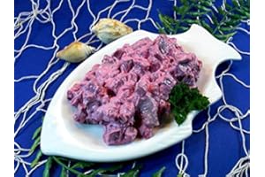 ‎IHR FACHGESCHÄFT KLAASSEN Klaassen Roter Heringssalat, Matjes-Bismarckheringswürfel, Rote Bete Salat, 1000g