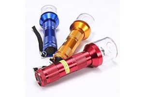 Kicode tabac à base de plantes Broyeur Crusher Spice Grinder électrique en aluminium forme la flamme