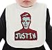 Justin Organic Bib W/ Ties| 100% Organic Ring-Spun Combed Cotton| Soft & Comfortable Bib Made W/ Eco-Friendly Materials| Unique Baby Clothing By Bang Bangin Medium