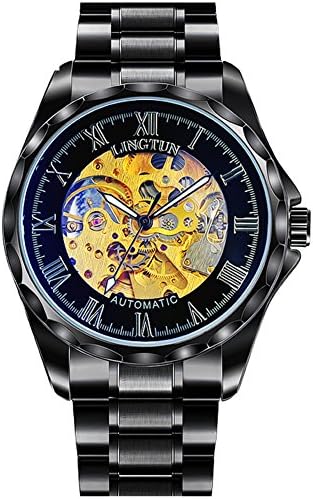 Luminous automatic mechanical watches men-A