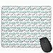 Produktbild Happy Igloos_42083 Mouse pad Custom Gaming Mousepad Nonslip Rubber Backing 9.8"x11.8"