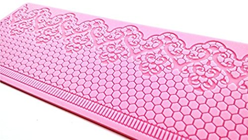 anyana Silikon Formen Kuchen Fondant Dekorieren Form Sugarcraft Gebäck Tools Vintage Spitze Matte Pad Schablone - 4