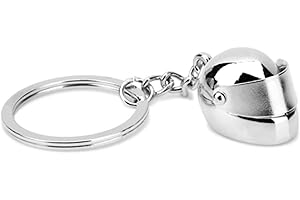 Sportigo® Motocicleta Casco llavero en color plata/regalo Biker