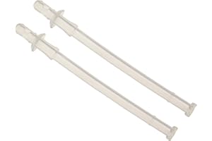 GENERISCH 2 tubos de leche solamente, compatibles con /pieza de repuesto para DeLonghi 5313270961 ECAM610.75 ECAM610.74 PRIMADONNA SOUL