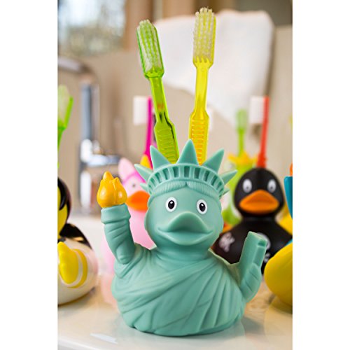 My Toothie Duck Liberty-Ente Zahnbürstenhalter, Zahn Bürsten Halter, Kinder Bad Accessoire, 1020 - 6