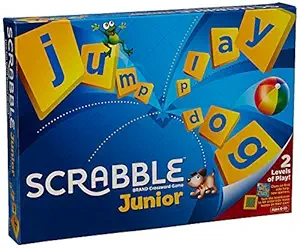 Mattel Junior Scrabble Crossword Game
