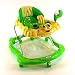 baby walker sea explorer activity board music & lights 3 height adjustable with interactive sounds choice of 6 colours (Green/Lemon)