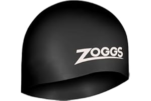 Zoggs Easy-fit silicone swim cap, Comfortable Fit, Hydrodynamic Design, Latex Free
