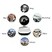 Produktbild WLAN IP Kamera,HD WLAN IP Kamera,720P HD WLAN IP Kamera Wlan Mit IR-Nachtsicht,Innen WLAN IP Kamera Zuhause Mit Stereo 2 Wege Audio Zum Gegensprechen,Bewegungserkennung,Eingebautem Mikrofon Und Micro Sd-Karte-Slot-Schwarz Für Hauptsicherheit/Büro/Garten/Garage WLAN IP Kamera