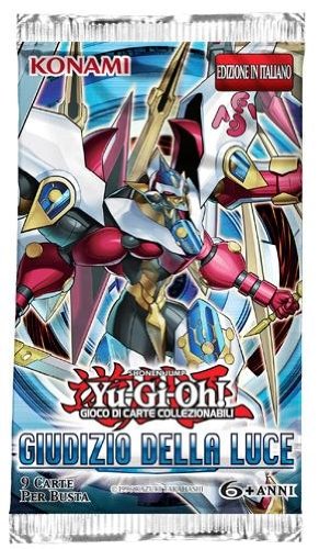 Konami- Yu-Gi-Oh Giudizio della Luce Busta Booster Carte, TCG111