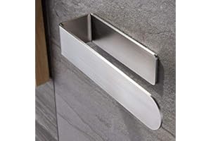 YIGII Hand Towel Holder Self Adhesive - Towel Ring Stainless Steel Towel Rail for Bathroom