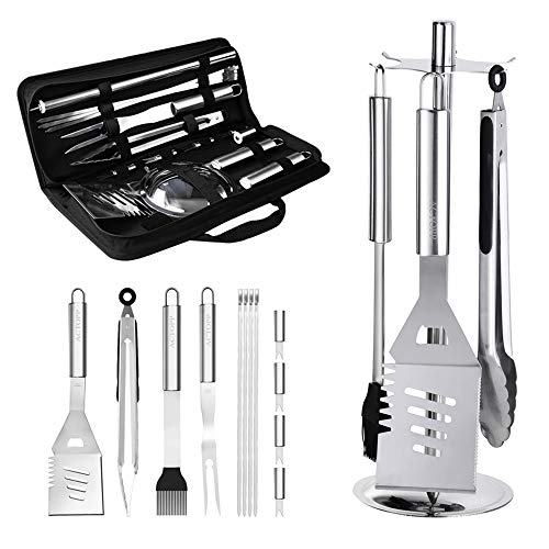 ACTOPP Grillbesteck Set 13 Teile BBQ Grillzubehör Set