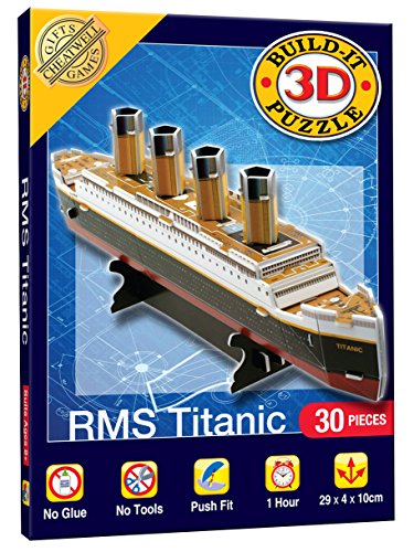 Preisvergleich Produktbild Cheatwell Games Titanic Build It 3D Mini-Puzzle