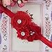 Baby Toddler Pearl Chiffon Flower Headbands Hair Band Infant Fabric Cute Soft Accessories