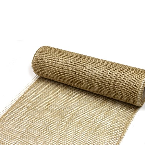 Hochwertiger Jute-Tischläufer - col. 050 Natur - 300mm / 5m - 29300-300-5-050